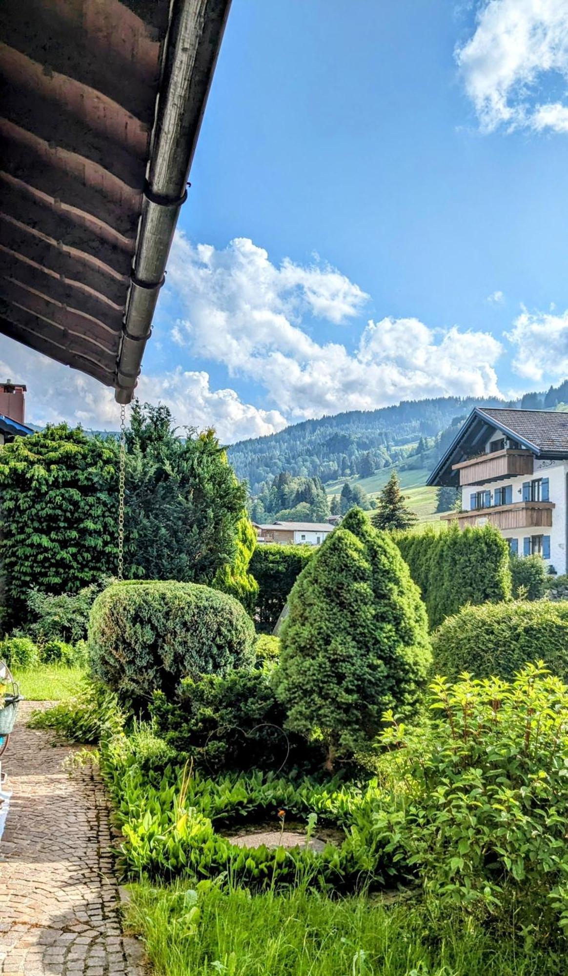 Ferienwohnung Alpenglueck In Bolsterlang Sommerbergbahn Kostenlos מראה חיצוני תמונה
