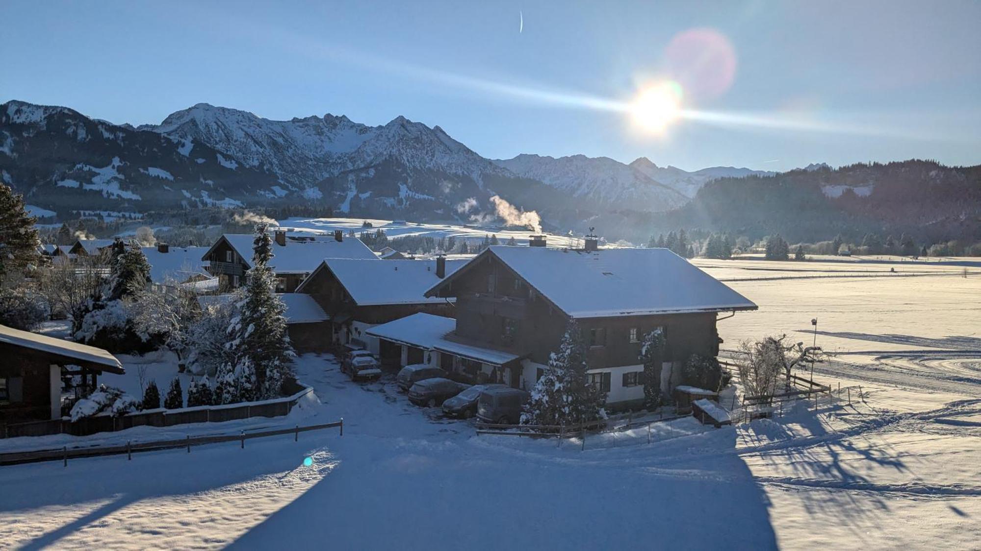 Ferienwohnung Alpenglueck In Bolsterlang Sommerbergbahn Kostenlos מראה חיצוני תמונה
